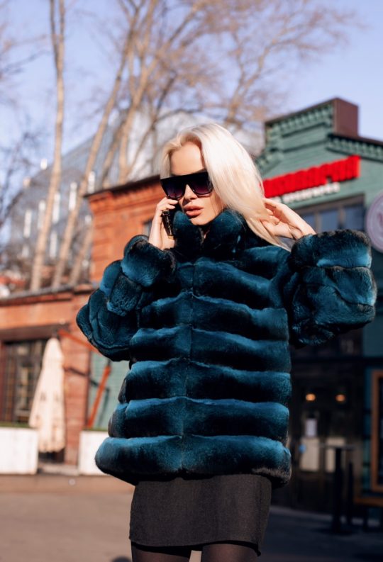 Шуба Turquoise Blue